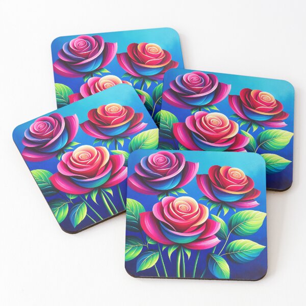 Item preview, Vibrant roses designed and sold by HarperSkye.