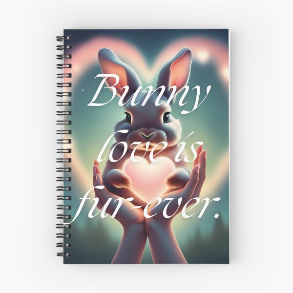 Item preview, Bunny love is fur-ever. designed and sold by Zientala.