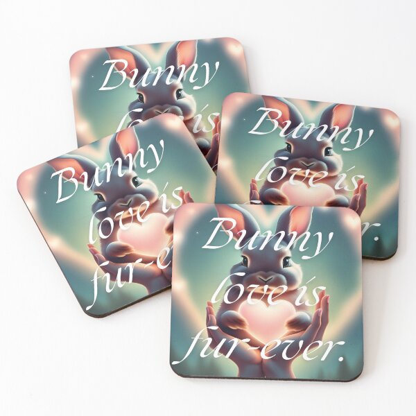 Item preview, Bunny love is fur-ever. designed and sold by Zientala.