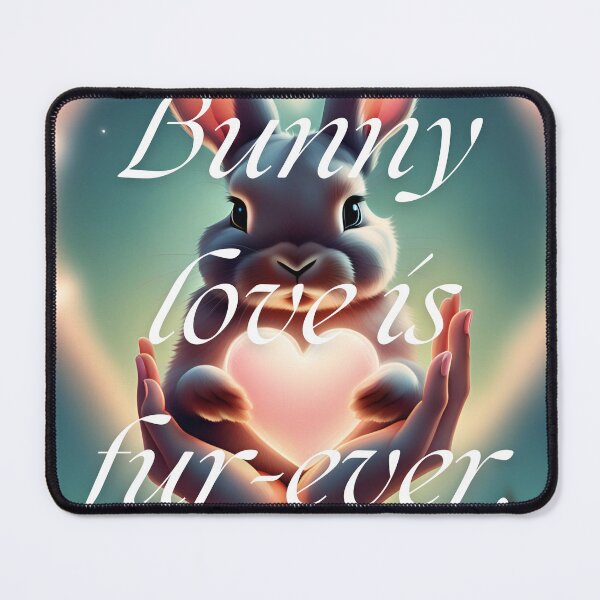 Item preview, Bunny love is fur-ever. designed and sold by Zientala.