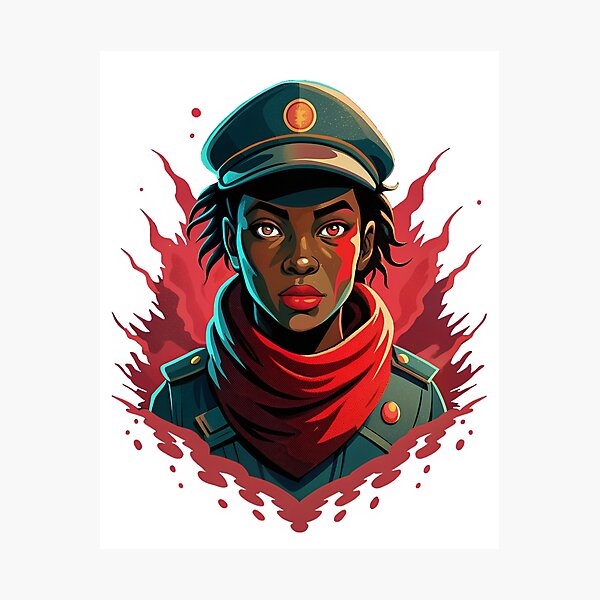 Item preview, Black in the Revolutionary Struggle designed and sold by Brasuca's Art.