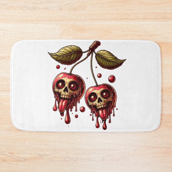 Item preview, cherry skull designed and sold by jkrphoto.