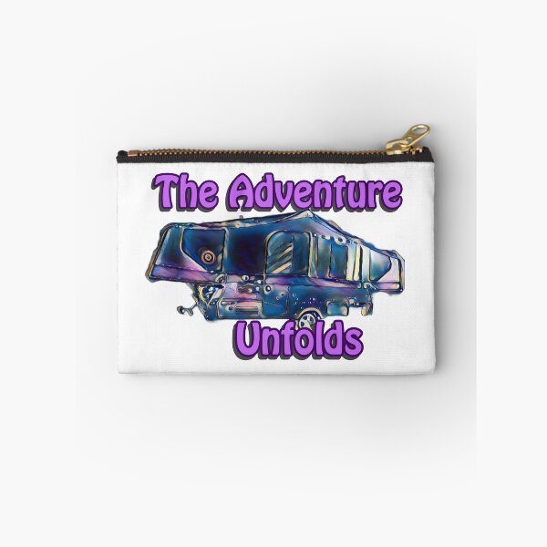 Item preview, The Adventure Unfolds Starry Night Folding Caravan designed and sold by BeccaAelishe.