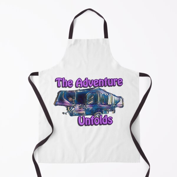 Item preview, The Adventure Unfolds Starry Night Folding Caravan designed and sold by BeccaAelishe.