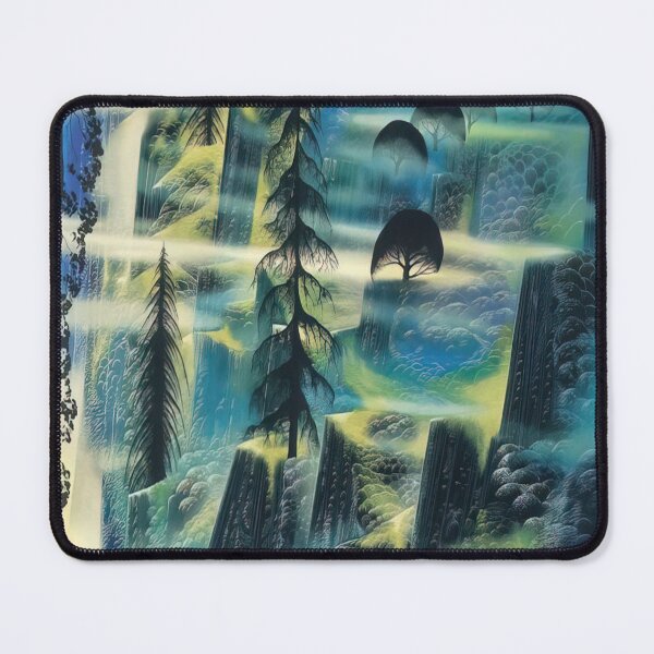 Item preview, Eyvind Earle - Where Eagles Fly designed and sold by qlAinwoRTy.
