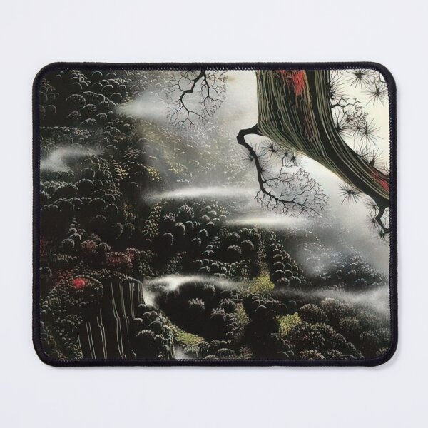 Item preview, Eyvind Earle - Wisps of Fog and Branch designed and sold by qlAinwoRTy.