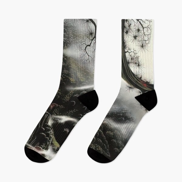 Item preview, Eyvind Earle - Wisps of Fog and Branch designed and sold by qlAinwoRTy.