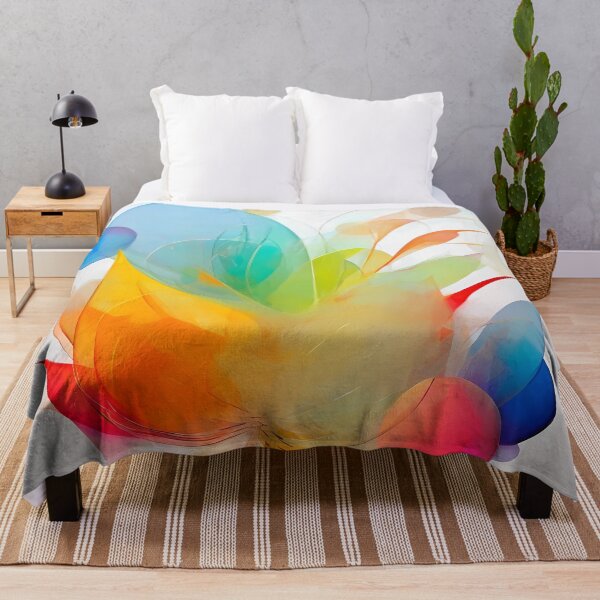 Item preview, Bright, Juicy Abstraction With Watercolor Splatters #2 designed and sold by kuralesya.