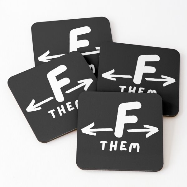 Item preview, F Them, F them, Funny F designed and sold by coolpixeltik.