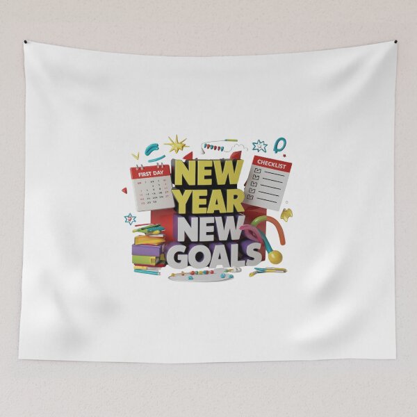 Item preview, New Year, New Goals designed and sold by deluxedigital1.
