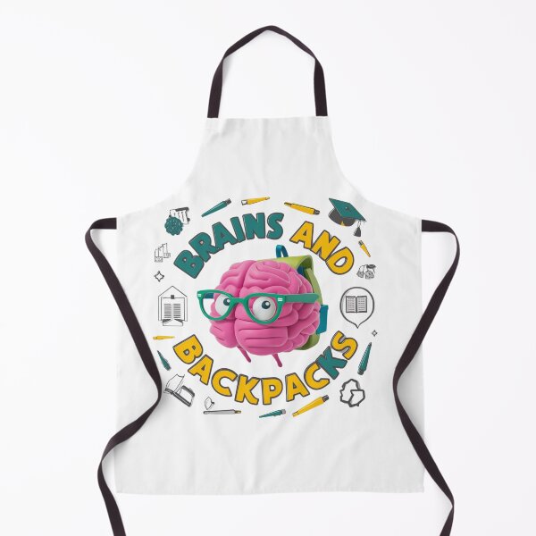 Item preview, Brains and Backpacks designed and sold by deluxedigital1.