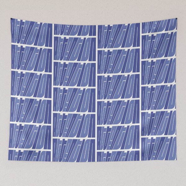 Item preview, NJ "Attention" Blueish Version designed and sold by A.M..