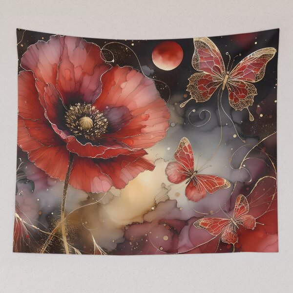 Item preview, Whispers of the Scarlet Poppy designed and sold by Ssevi.