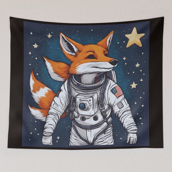 Item preview, Fox in Flight designed and sold by FitEnvy.
