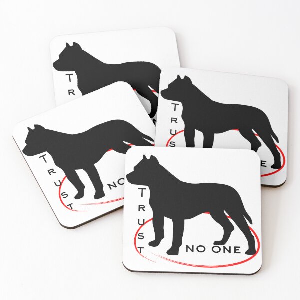 Item preview, Trust no one - Pitbull designed and sold by MrBooch.