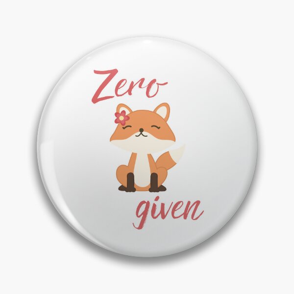 Item preview, Zero Fox Given Pun Art designed and sold by Teribelle.