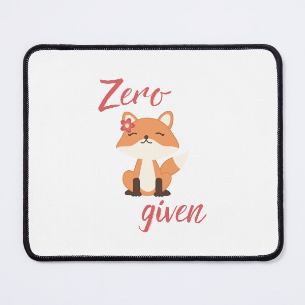 Item preview, Zero Fox Given Pun Art designed and sold by Teribelle.