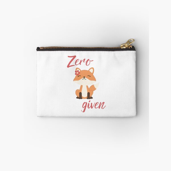 Item preview, Zero Fox Given Pun Art designed and sold by Teribelle.