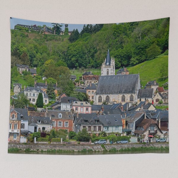 Item preview, Villequier Village on the River Seine France designed and sold by Martyn R Arnold Fine Art Nature & Landscape Photography.