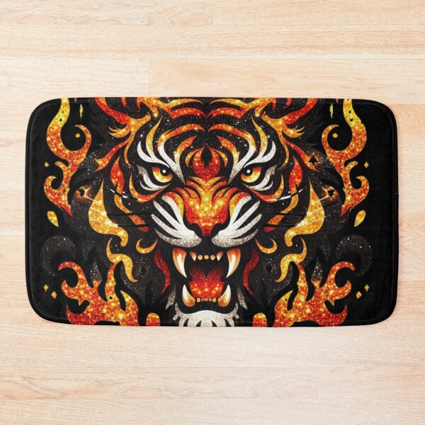 Item preview, Fierce Tiger With Flames designed and sold by Mark Cannon.