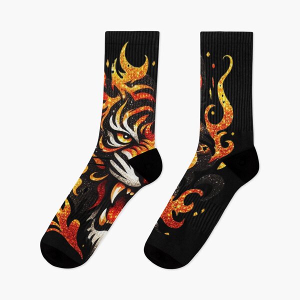 Item preview, Fierce Tiger With Flames designed and sold by Mark Cannon.
