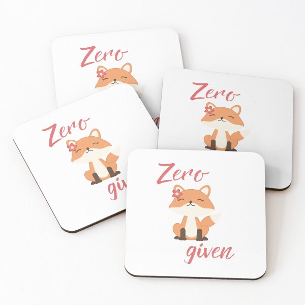 Item preview, Zero Fox Given Pun Art designed and sold by Teribelle.