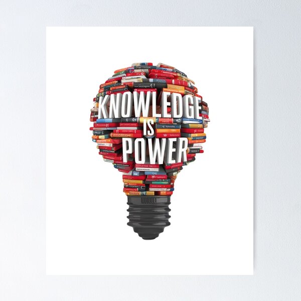 Item preview, Knowledge is Power designed and sold by deluxedigital1.