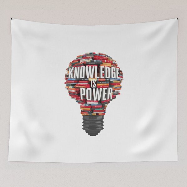 Item preview, Knowledge is Power designed and sold by deluxedigital1.