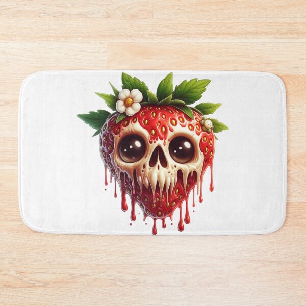 Item preview, strawberry skull designed and sold by jkrphoto.