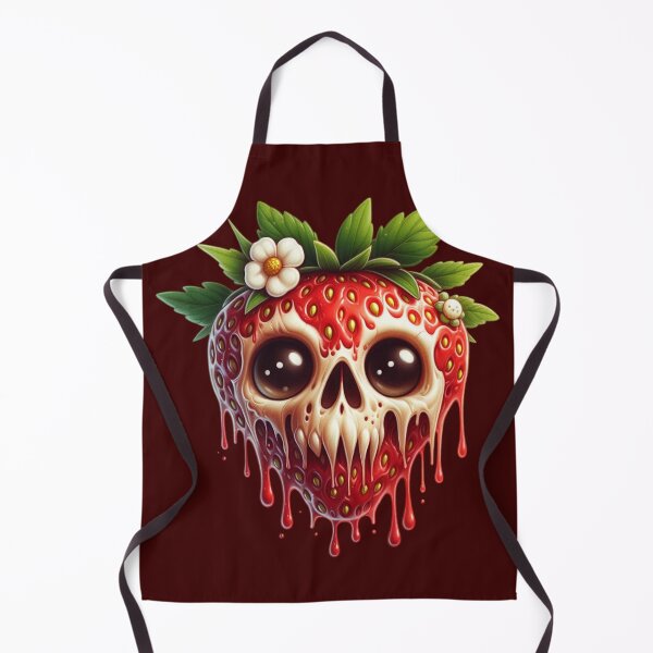 Item preview, strawberry skull designed and sold by jkrphoto.