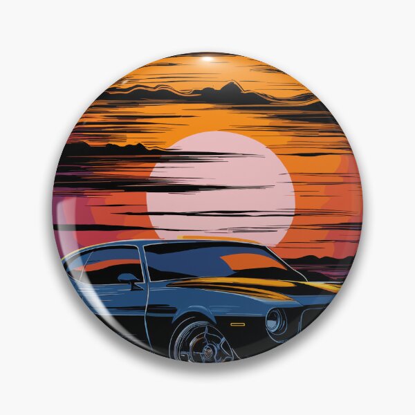 Item preview, Classic Muscle Car Sunset designed and sold by Quirky Shirts.