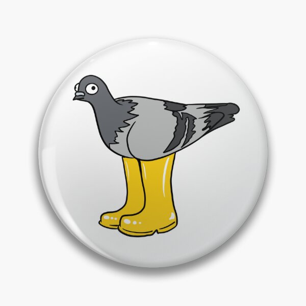 Item preview, Pigeon in boots designed and sold by MelodyMaria.