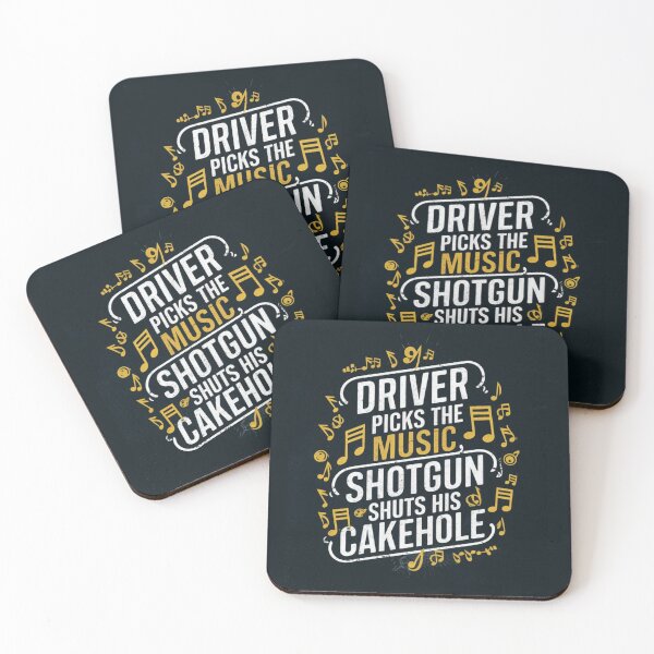 Item preview, Supernatural Dean Winchester Driver Music Quote designed and sold by desire313.