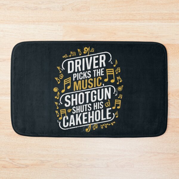 Item preview, Supernatural Dean Winchester Driver Music Quote designed and sold by desire313.