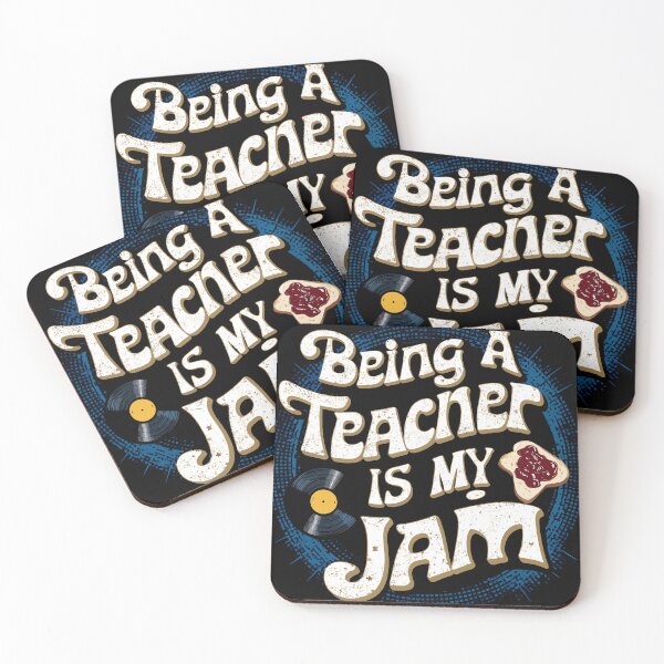 Item preview, Being a Teacher is My Jam designed and sold by Quirky Shirts.
