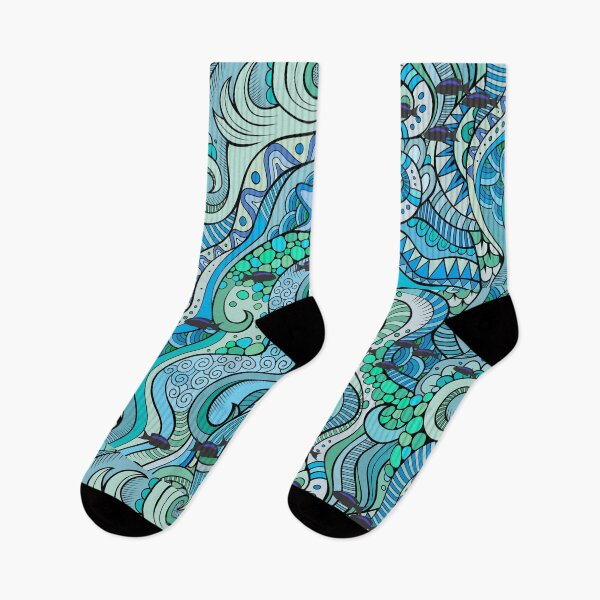 Item preview, Oceanic Whirl pattern designed and sold by ViYa1.