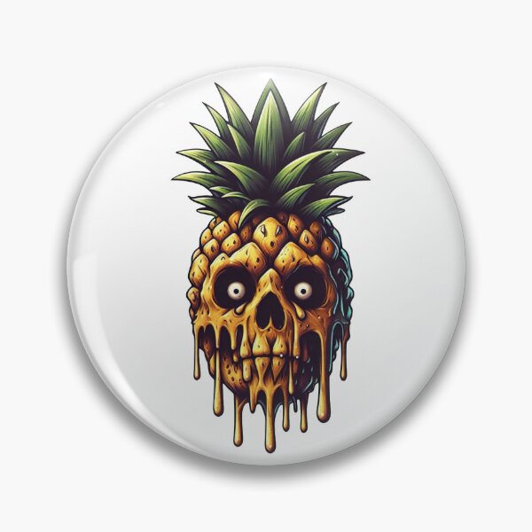 Item preview, pineapple skull designed and sold by jkrphoto.