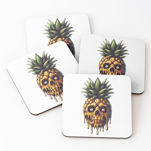 Item preview, pineapple skull designed and sold by jkrphoto.