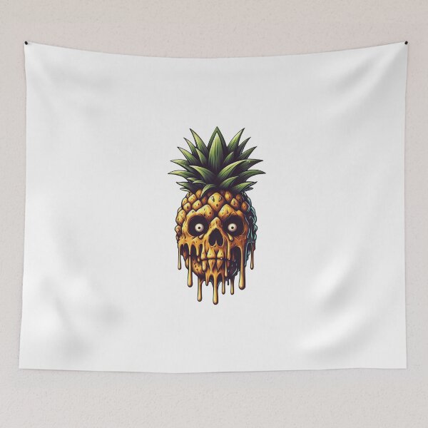 Item preview, pineapple skull designed and sold by jkrphoto.