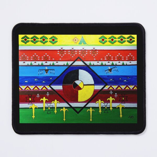 Item preview, American Native Inspired designed and sold by MoreGoodArt.