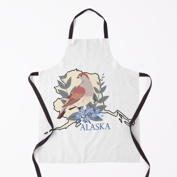 Item preview, Alaska State Bird and Flower designed and sold by adventurehaven.