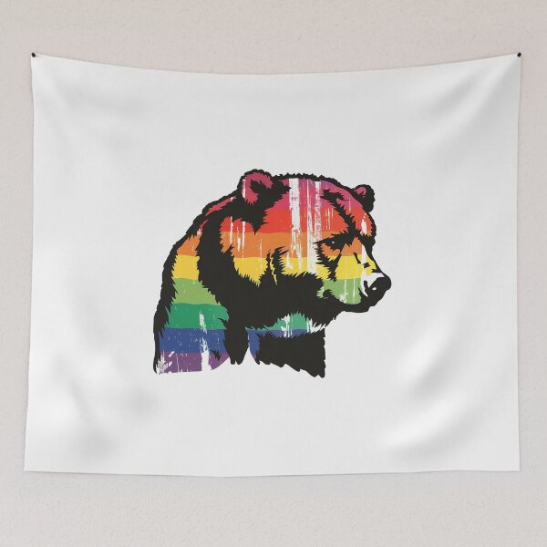 Item preview, Bear Pride designed and sold by MidArtForge.