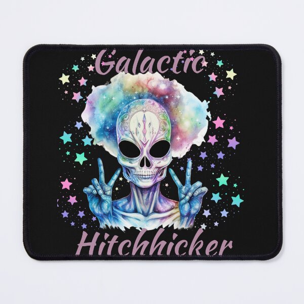 Item preview, Colorful Alien Galactic Hitchhiker designed and sold by AlienOccupation.