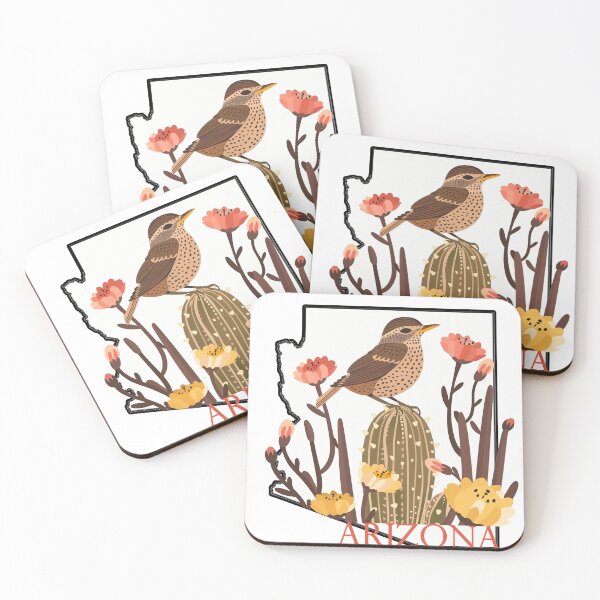 Item preview, Arizona State Bird and Flower designed and sold by adventurehaven.
