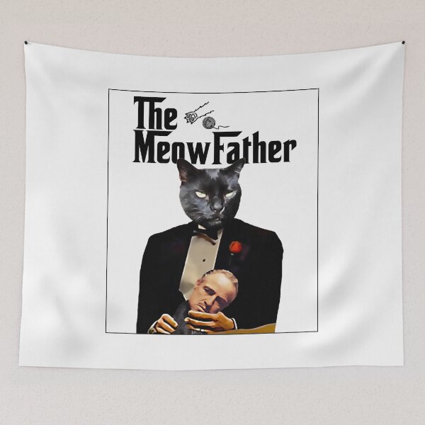 Item preview, The MeowFather! designed and sold by Fat-Linos.