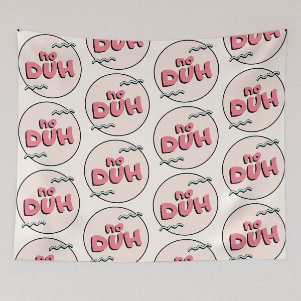 Item preview, No Duh: Funny and Sassy Typography designed and sold by HELL0WBELLO.