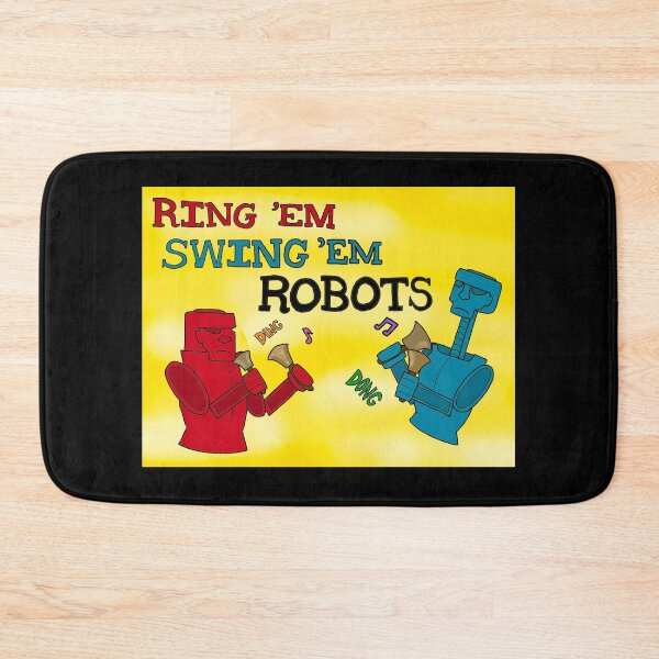 Item preview, Ring ‘Em Swing ‘Em Robots designed and sold by Pumpkiboo.