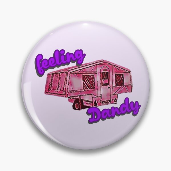 Item preview, Feeling Dandy Pink and Purple Trailer Tent designed and sold by BeccaAelishe.