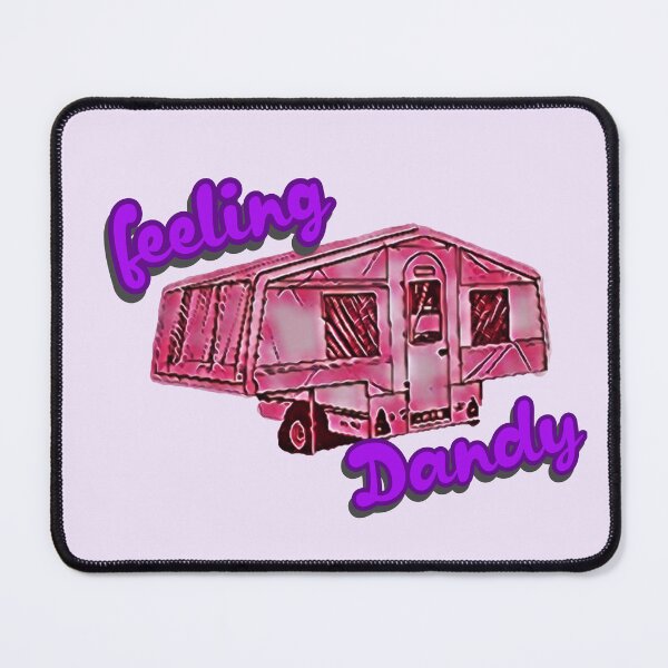 Item preview, Feeling Dandy Pink and Purple Trailer Tent designed and sold by BeccaAelishe.