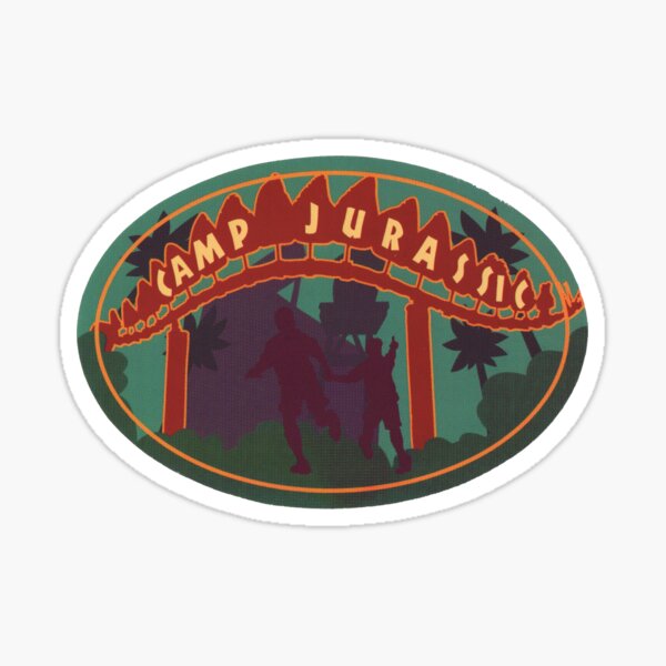 Camp Jurassic - Islands of Adventure Sticker